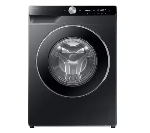 Masina de spalat rufe Samsung WW90DG6U25LBU4, 9 kg, 1400 rpm, Clasa A, AI Ecobubble, Super Speed 39 min (Negru)