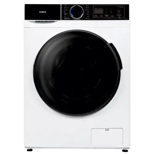 Masina de spalat rufe Samus WSADI-7123, 7 kg, 1200 rpm, Clasa A, 15 programe, Motor inverter, Functie eliminare par de animale, Termostat reglabil (Alb)