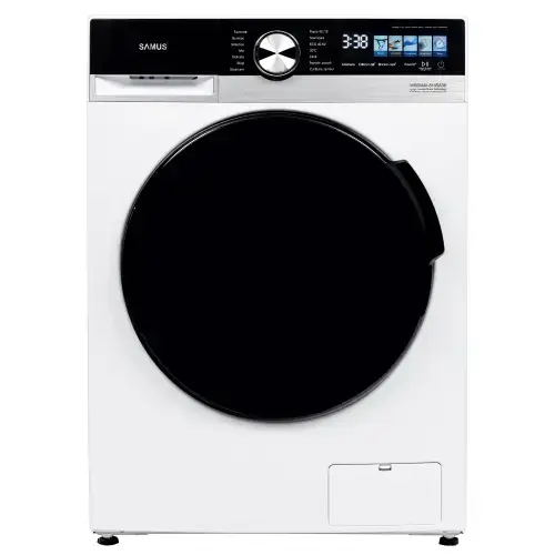Masina de spalat rufe SAMUS WSDMAI-8145A30, 8 kg, 1400 rpm, 14 programe, Clasa A, Displat LED color, A 48 cm (Alb)