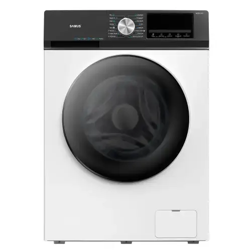 Masina de spalat rufe Samus WSEDI101491, 10 kg, 16 programe, 1400 rpm, Clasa A, Spalare cu abur, Control antispuma (Alb)