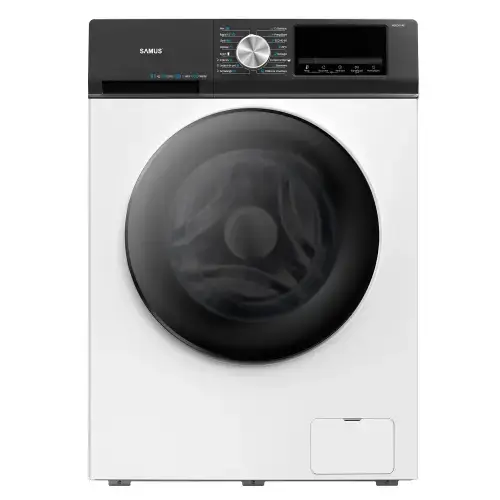 Masina de spalat rufe Samus WSEDI9148, 9 kg, 1400 rpm, 16 programe, Clasa A, Motor Inverter, Spalare cu abur (Alb)