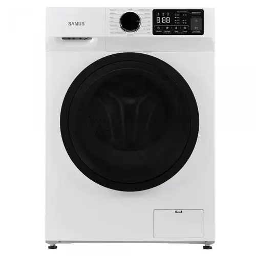 Masina de spalat rufe Samus WSNDI-9141,9 Kg, Motor Inverter, 15 Programe, 1400 Rotatii, Clasa energetica A, Termostat reglabil, Program ECO 40-60°C, Blocare acces copii (Alb)