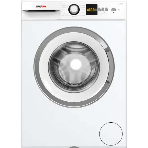 Masina de spalat rufe Vision Clean VMS81415D, 1400 RPM, 8 kg, 15 programe, Allergy Safe, Alb, Clasa D
