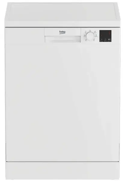 Masina de spalat vase Beko DVN06430W, 14 Seturi, 6 Programe, Automatic Door Opening, AutoGlassShield, Clasa D, 60 cm (Alb)