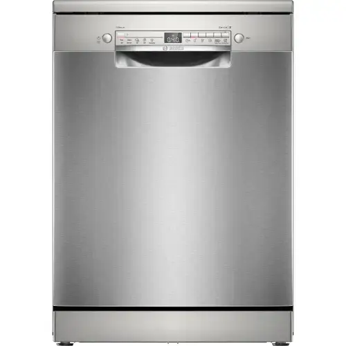 Masina de spalat vase Bosch SMS2HTI06E, 13 seturi, 5 programe, Home Connect, ExtraDry, Hygiene Plus, EcoSilence Drive, DosageAssist, Clasa C, 60 cm, Inox