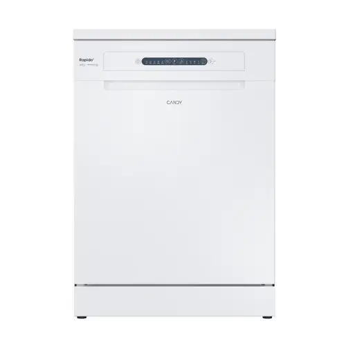 ​Masina de spalat vase Candy CF 3E7E0W, 13 seturi, Clasa E, Wi-Fi, Pornire intarziata, Cos superior reglabil pe inaltime (Alb)​