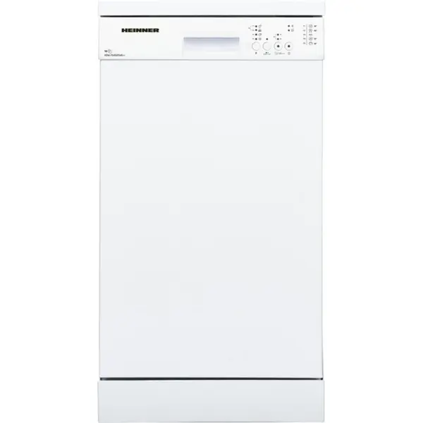 Masina de spalat vase Heinner HDW-FS4505WE++, 10 Seturi, 5 Programe, Clasa E