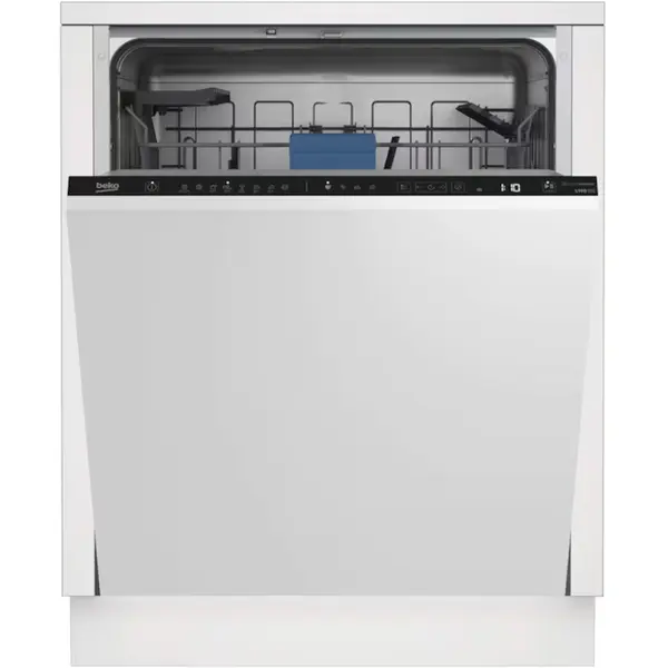 Masina de spalat vase incorporabila Beko BDIN384D0C, 14 seturi, 8 programe, HygieneIntense, Clasa C, 60 cm