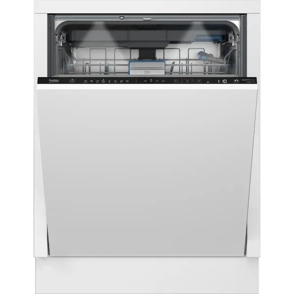Masina de spalat vase incorporabila Beko BDIN38542P, 15 seturi, 8 programe, Clasa C, Suporturi reglabile, Iluminare LED, Automatic Door Opening