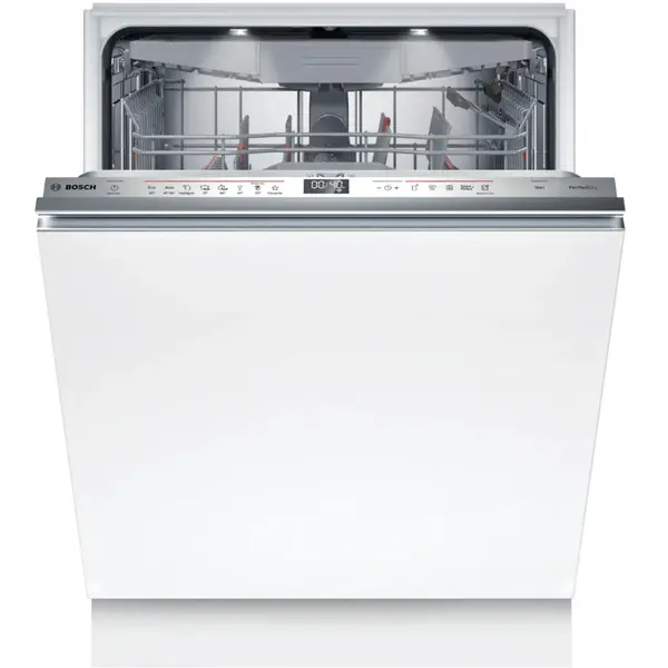 Masina de spalat vase incorporabila Bosch SBV6ZCX16E, 8 programe, 14 seturi, PerfectDry, EcoSilence Drive, Sistem Rackmatic, Tab-count, Clasa B