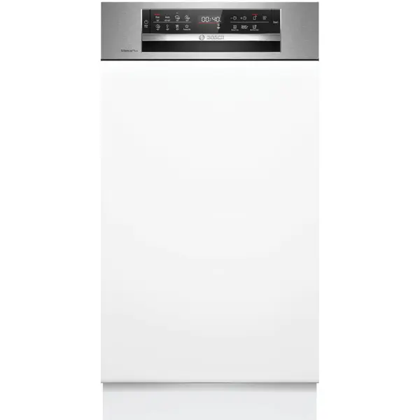 Masina de spalat vase incorporabila Bosch SPI6EMS21E, 10 seturi, 8 programe, Clasa B, 45 cm, Home Connect, EcoSilence Drive, Siguranta copii