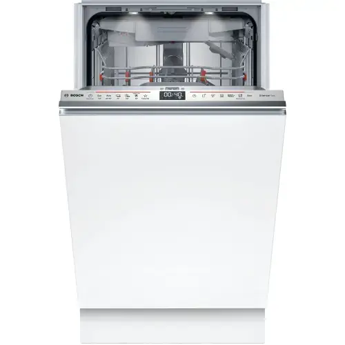 Masina de spalat vase incorporabila Bosch SPV6EMX09E, 10 seturi, 6 programe, Touch control, Home Connect, Time light, Emotion light, EfficientDry, EcoSielence Drive, DosageAssist, Hygiene Plus, Clasa B, 45 cm