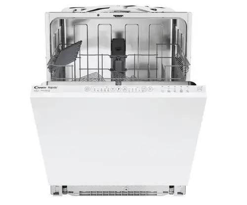 ​Masina de spalat vase incorporabila Candy CI 3E7L0W2, 13 seturi, 5 programe, Motor Inverter, Wi-Fi, Clasa E (Alb)​