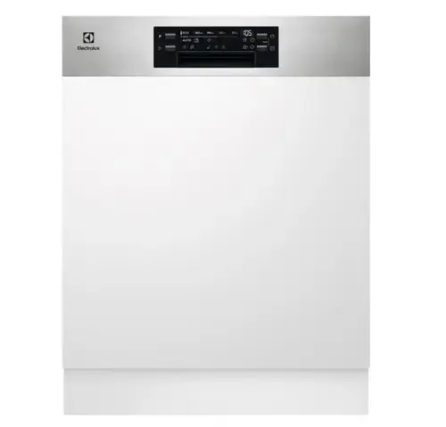 Masina de spalat vase incorporabila Electorlux EES47310IX, 13 Seturi, 8 Programe, AirDry, Motor inverter, Clasa D (Alb)