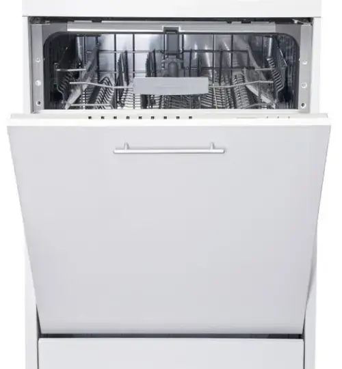 Masina de spalat vase incorporabila Heinner HDW-BI6092TE++, 12 Seturi, 9 Programe, Touch Control, AquaStop, Clasa E, 60 cm (Alb)