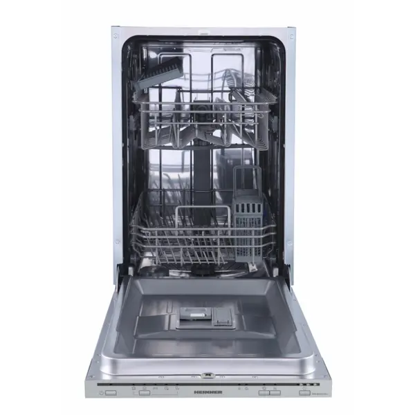 Masina de spalat vase incorporabila Heinner HDW-BIM45510E++, 10 seturi, 5 programe, Display LED, Clasa E