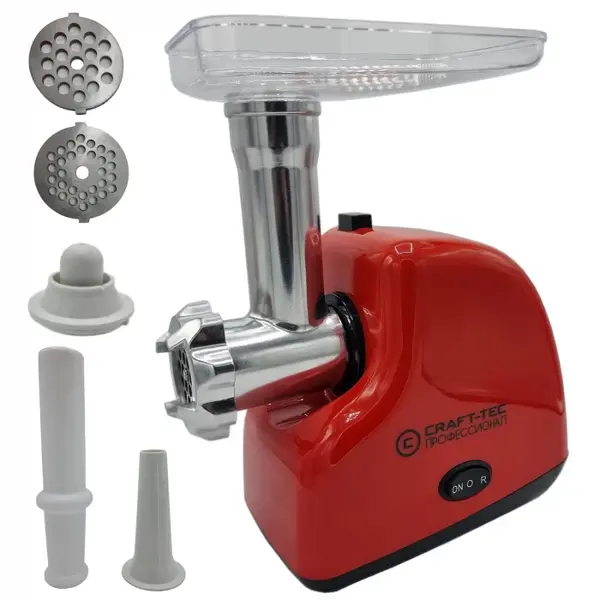 Masina de tocat carne Craft-Tec Rosie 3000W, 2 site, functia revers