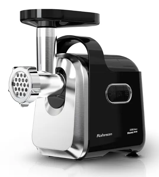 Mașină de tocat carne Rohnson - R-5434, 2200W, 2.2 kg/min, negru