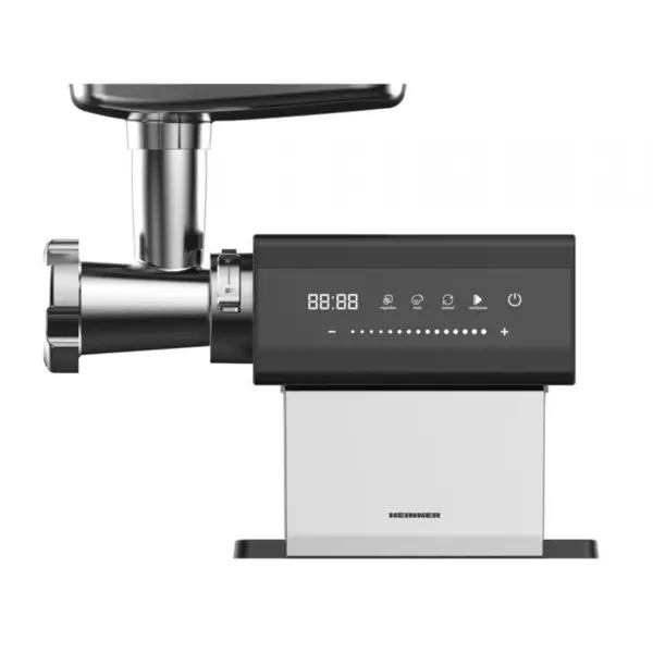 Masina de tocat Heinner Prestigechop HMG-DTSS2500, 2500W, 2.5kg/min, control touch, viteza variabila, Functie Reverse