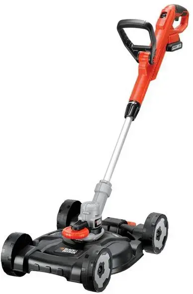 Masina de tuns iarba cu acumulator Black&Decker STC1820CM-QW, 3 in 1