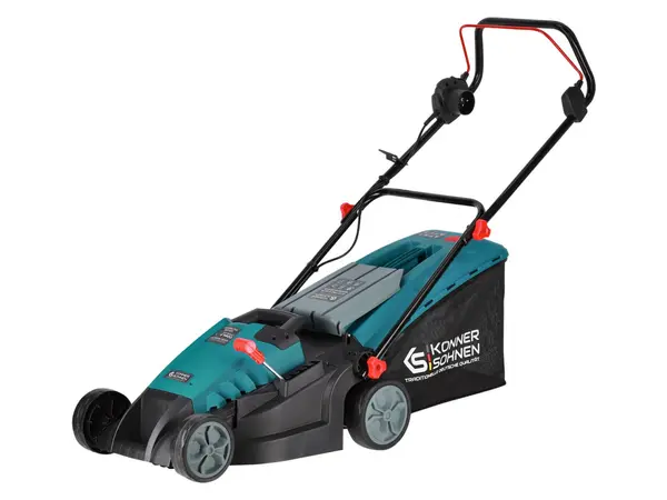 Mașină de tuns iarba electrică - 380mm, 25–65 mm, 50l - Konner & Sohnen - KS 38LM-BL