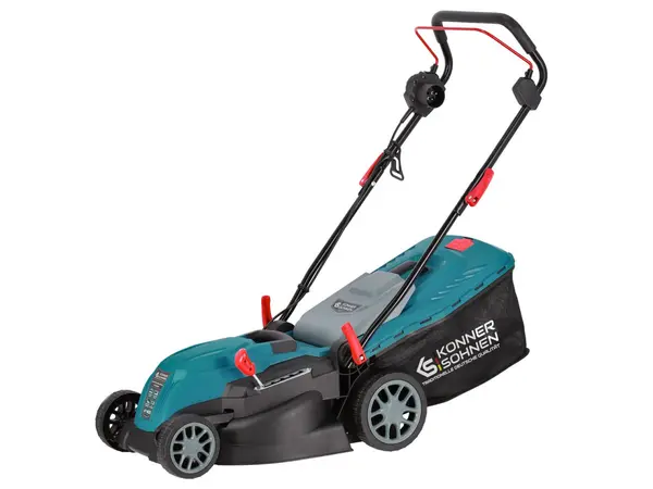 Mașină de tuns iarba electrică - 380mm, 25–75 mm, 40l - Konner & Sohnen - KS 38LM