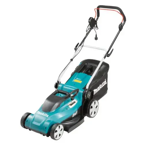 Masina de tuns iarba electrica Makita ELM4120, Polipropilena, 1600 W, Albastru/Negru