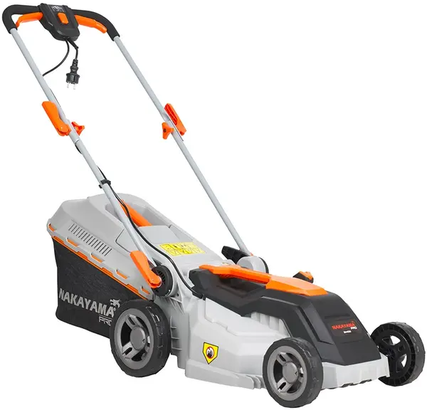 Mașină de tuns iarba electrică Nakayama - PRO EM4010, 1600W, 38 cm, 40 l