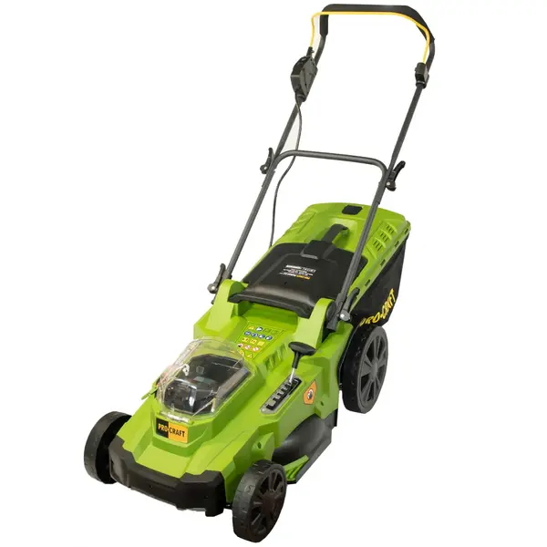 Masina de tuns iarba pe 2 acumulatori ProCraft 20V, 3300RPM, Capacitate cos 50L, 6 nivele inaltime (FARA ACUMULATOR SI FARA INCARCATOR)