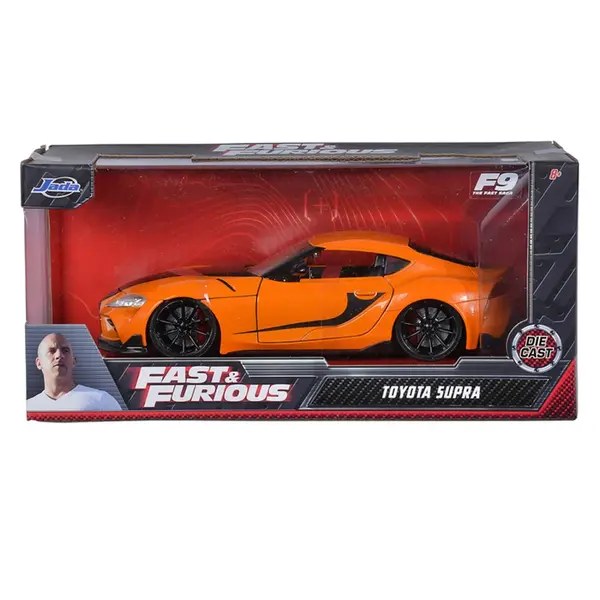 Masina din metal, Jada, Fast And Furious, Toyota Supra 2020, 1:24