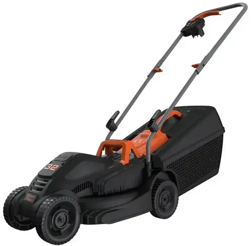 Masina electrica de tuns iarba Black & Decker BEMW351, 1000 W, 32 cm latime lucru, 3 trepte taiere, 35 l sac colector
