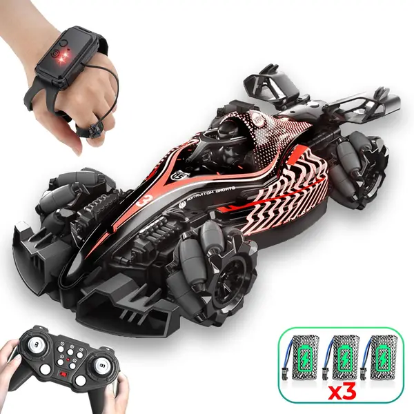 Masina F1 Drift Timebox, cu Telecomanda si Senzor de Gesturi, Negru - Default Title