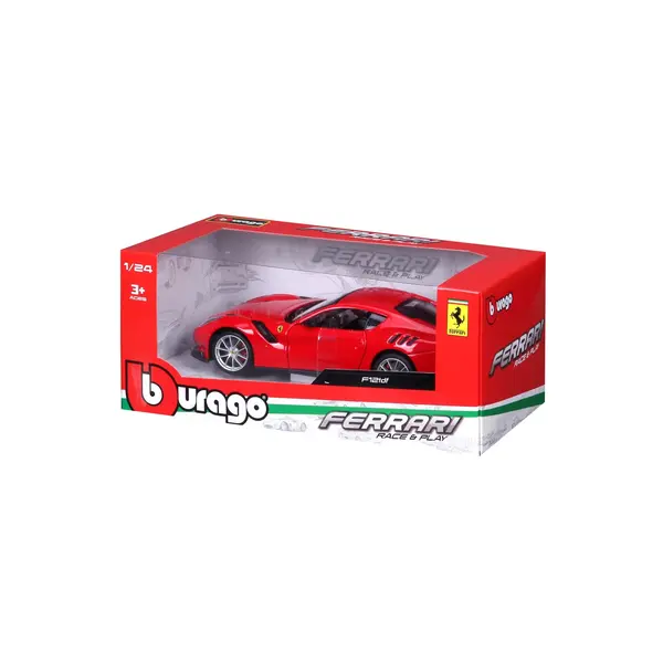 Masina - Ferrari F12 TDF, Scale 1:24 - Red | Bburago