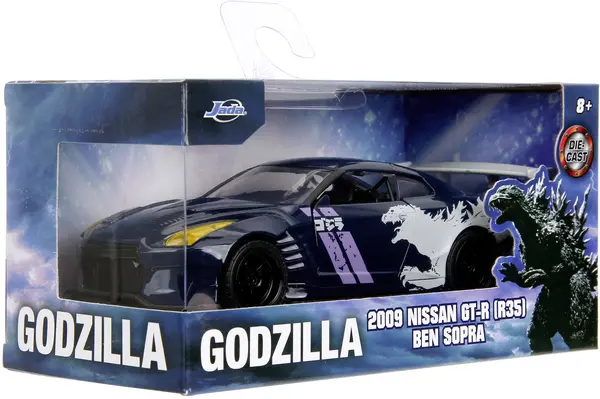 Masina - Hot Wheels - Godzilla - Nissan GT-R R53 | Jada Toys