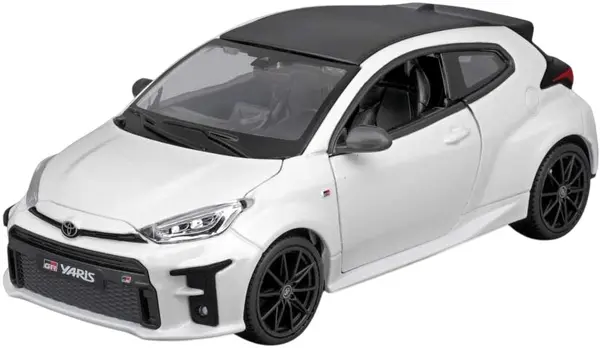 Mașină Maisto Special Edition - 2021 Toyota GR Yaris, 1:24, alb