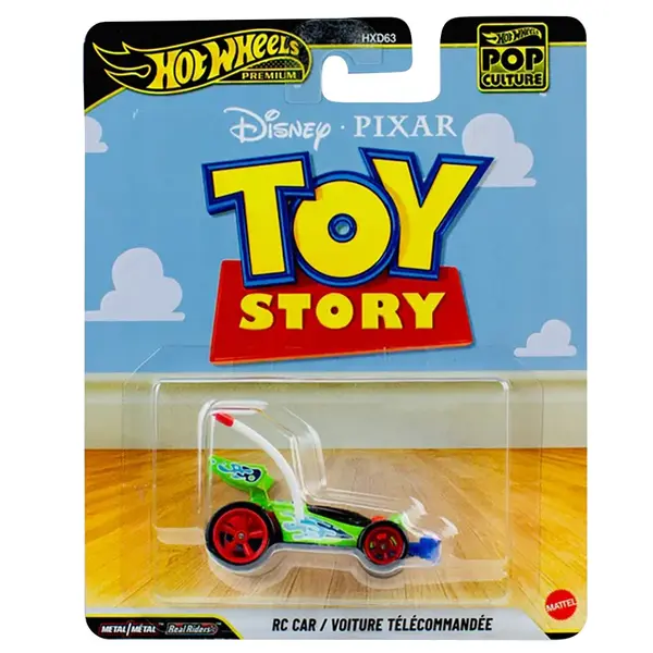 Masina metalica, Hot Wheels Premium, Pop Culture, Toy Story RC Car, JHX00