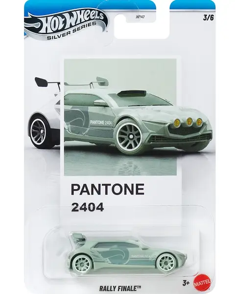 Masina metalica, Hot Wheels, Silver Series, Pantone 2404, Rally Finale, JKY54