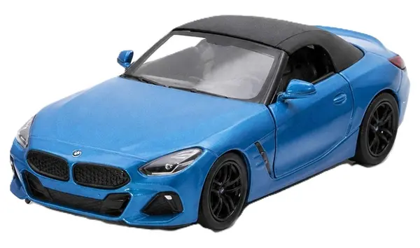 Mașină metalică Kinsmart - BMW Z4, 1:34, albastră