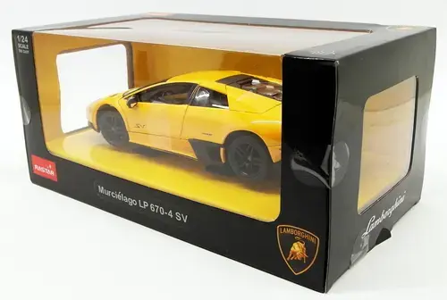 Masina metalica Lamborghini Murcielago (Galben)