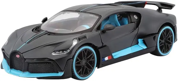 Mașină metalică Maisto Ediție Specială - Bugatti Divo, 1:24, gri