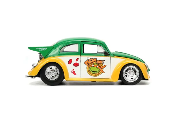 Masina metalica - Volkswagen Drag Beetle 1959 , Testoasele Ninja | Jada Toys