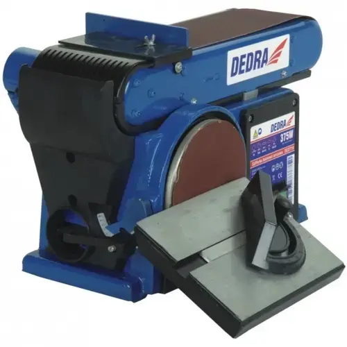 Masina pentru slefuit Dedra cu banda si disc 370 W