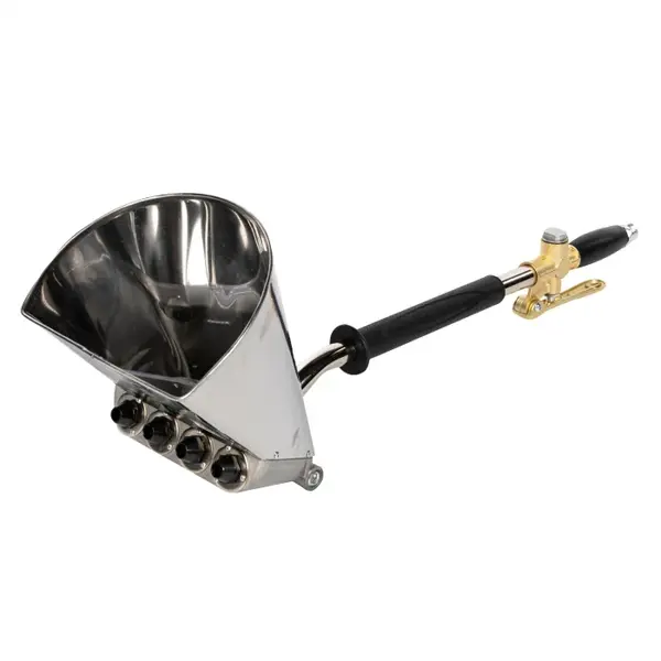 Masina pneumatica de tencuit tavan, cu duze, Detoolz DZ-C224, Presiune 6-8 bar, 30-60 mp h, Otel inoxidabil