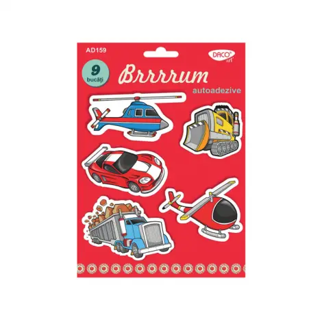 Masini spuma autoadeziva - Brrrrum
