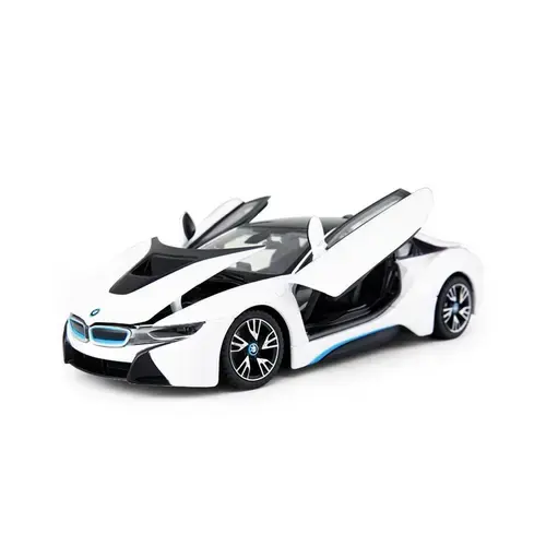 Masinuta BMW I8, Scara 1:24 (Alb)