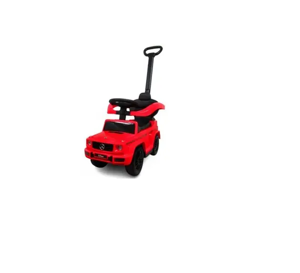 Masinuta copii de impins R-Sport Mercedes G350 AMG Rosu, maner parental detasabil, suport pentru picioare, bara de protectie, melodii si claxon, greutate maxima admisa 25 kg
