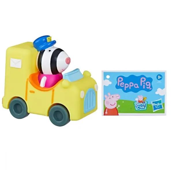 Masinuta cu mini figurina Hasbro Peppa Pig
