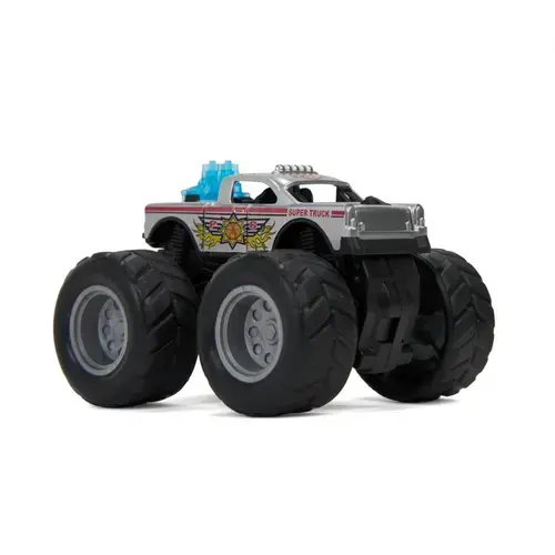 Masinuta de politie MomKi MOMKI1199-8GRI, 8.5cm, Gri