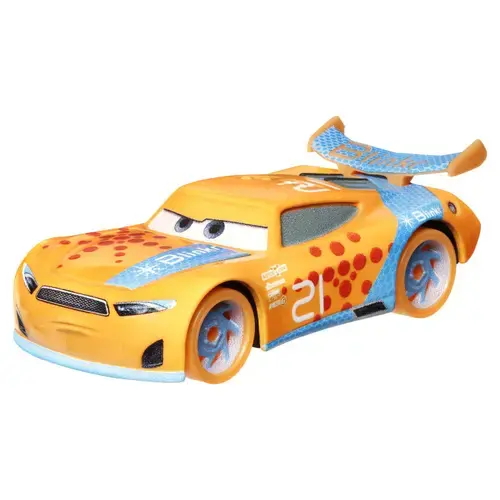 Masinuta diecast Disney Cars 3 - Glow Racers, Ryan Inside Laney, 1:55