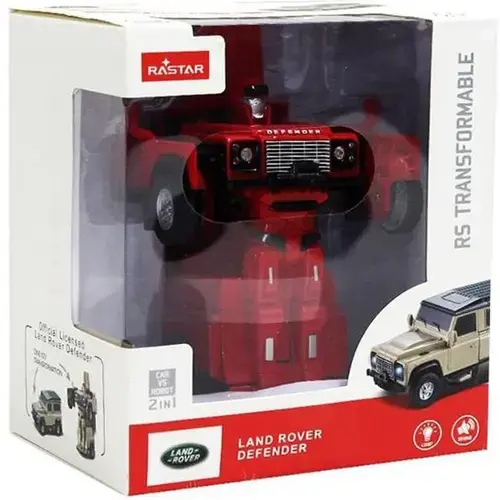 Masinuta diecast Rastar - Transformable RS, Land Rover Defender, 1:32